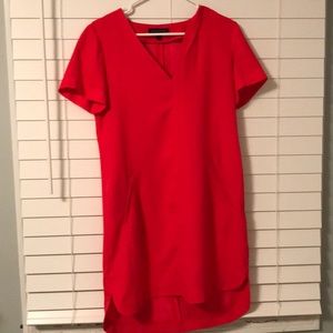 Banana Republic red dress